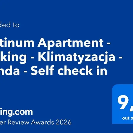 Apartamento Platinum - Parking - Klimatyzacja - Winda - Self Check In *